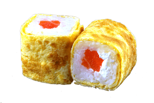 Egg roll saumon fromage