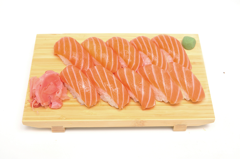 10 Sushi saumon